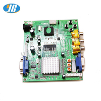 Nouveau jeu d'arcade RGB/CGA/EGA/YUV vers VGA convertisseur carte vidéo HD Type de poussoir chaud vert