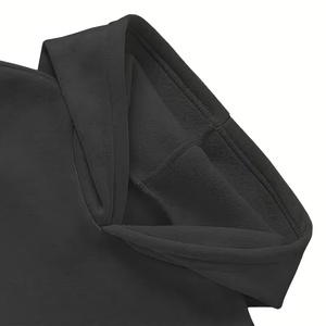 Robe à capuche oversize pour femme en tricot respirant avec logo personnalisé, impression par transfert thermique, tissu épais - Product Image 3