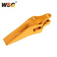 Pièces de rechange pour engins de construction : Dents de godet forgées, adaptateurs, dents de godet en fonte pour excavatrice PC200 et chargeuse sur pneus, référence 2713-1219