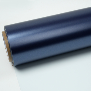 Pellicola Vinilica per Wrapping Auto, Antimacchia, Cambio Colore, Adesivo Vinilico Opaco Metallizzato Blu Notte - Product Image 2