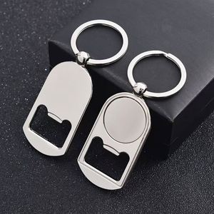 Custom Metal Zinc Alloy Bar Beer Bottle Keychain Black 2D 3D Logo Letter Soft Enamel <b>Key</b> <b>Chain</b> Opener - Product Image 2