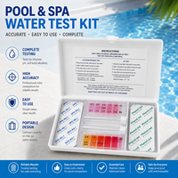 Comprimés, DPD et phenol rouge, Kit de Test d'eau pour piscine et Spa à 2 voies, comprimés