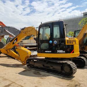 Low Hours <b>Used</b> CAT 308D CR Crawler Digger <b>Machine</b> Excavator 8Ton Small Excavation Sites Japan Caterpillar 306 307 308 308DcR - Product Image 3
