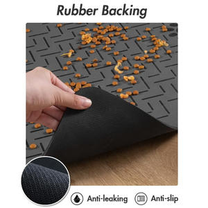 Sneldrogende Koeling Siliconen Diatomeeënmoddermat Absorberende Spatbestendige Kat En Hond Eten Mat Voor Huisdieren - Product Image 4