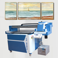 Impresora TXC 6090 UV, Impresora de Inyección de Tinta de Cama Plana, Máquina de Impresión UV LED, Impresora UV Digital de Cama Plana A1 Económica y Pequeña con Barniz