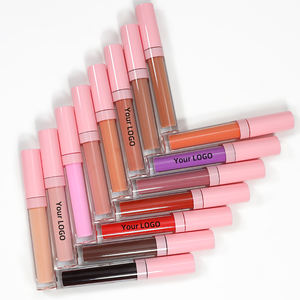 HEYUE nouveau brillant à lèvres cosmétique imperméable à l'eau maquillage des lèvres de marque privée Tubes de logo personnalisé brillant à lèvres brillant - Product Image 1