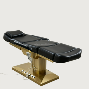 मालिश चेयर ब्यूटी हेयर सैलून स्पा नाई कुर्सियां फर्नीचर टेबल सैलून फेस बेड इलेक्ट्रिक लिफ्टिंग मेकअप चेयर मालिश बिस्तर - Product Image 6