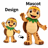 Costume de mascotte pieuvre bleue personnalisé OEM ODM, costume en peluche de personnage de dessin animé pour collectes de fonds caritatives et festivals communautaires