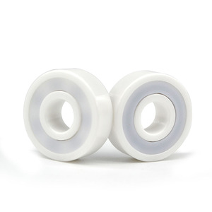 Roulement à billes à section mince 15x24x5mm 6802 entièrement en céramique Zirconia ZrO2 pour pompe chimique - Product Image 3