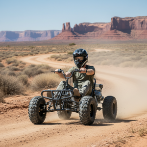 Kart tout-terrain puissant avec gros pneus, buggy à essence offrant une forte accélération et une maniabilité stable pour les passionnés de plein air - Product Image 1