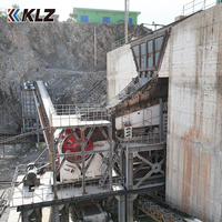 Ligne de production de concassage de pierres de 50 à 80 TPH de rendement énergétique KLZ pour machines minières Boîte de vitesse PLC pour galets de rivière