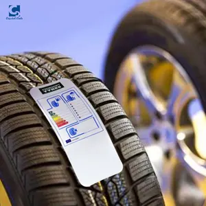 Adesivi impermeabili adesivo protetto Uv vinile adesivo in gomma per auto etichette per codici a barre per pneumatici hl-adesivo per pneumatici 3D