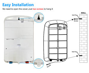 5500W Wall Mounted Instant Water <b>Heater</b> With Pump For Areas With Unstable Water Pressure Like Bangladesh - Product Image 4