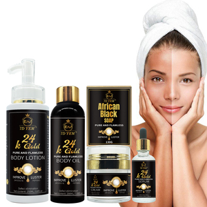 Conjunto de Cuidados com a Pele em Ouro 24K em Promoção, Aumenta o Brilho da Pele e Melhora as Imperfeições - Product Image 1