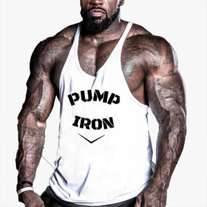 Débardeur de sport en coton pour hommes, coupe ample, sans manches, pour la course à pied, l'entraînement, le basketball et le fitness - Product Image 4