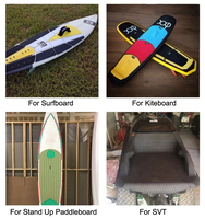 Planche de Surf personnalisée de qualité supérieure, couleur unique, coussinet arrière, poignée de pont, traction, cire de planche de Surf noire, 1 pièce à vendre