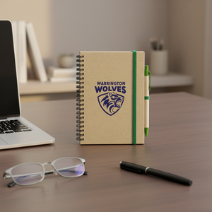 Cuaderno Espiral Reciclado con Logotipo Personalizado y Aroma a Hierba, con Juego de Bolígrafos, Diario de Escritura al por Mayor, Bloc de Notas Ecológico y Sostenible - Product Image 3