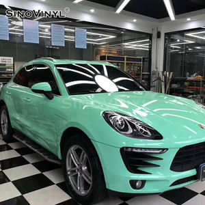 Entrega rápida <span class=keywords><strong>Vinilo</strong></span> autoadhesivo polimérico de alta calidad Cara brillante Película de envoltura de coche roja Película de cristal súper brillante - Product Image 6