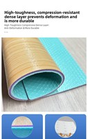 Revêtement de sol PVC pour Pickleball, 3 mm d'épaisseur, écologique, couleur personnalisée, tapis de terrain de sport portable intérieur/extérieur, surface antidérapante, antichoc