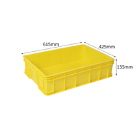 780 Boîtes de rangement en plastique durables, résistantes à l'humidité, empilables, perforées, recyclables, anti-poussière, conteneurs en plastique