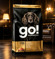Sachet refermable à fond plat avec impression personnalisée, à huit soudures latérales, en aluminium, pour l'emballage et le stockage des aliments pour chats, chiens et animaux de compagnie