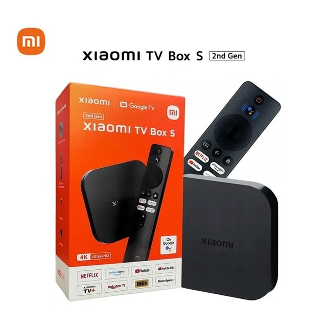 In Stock Global Version Mi TV Box S 2nd Gen 4K Smart TV Box Android