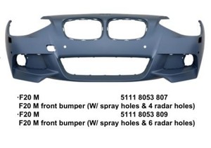 Parachoques Delantero Compatible con BMW F20, <span class=keywords><strong>F20M</strong></span>, L20LCI, 51117429711, 51118064587, 5111 7429 713, 5111 8053 807, 5111 7457 401 - Product Image 5