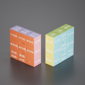 Biểu Tượng Tùy Chỉnh In Ấn Kim Tự Tháp Cube Ma Thuật Loạt Khối Lập Phương Cho Độc Đáo Sưu Tập, Giáo Dục Đồ Chơi Và Khuyến Mại Lưu Niệm - Product Image 2