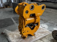 Coupleur rapide inclinable certifié CE RIBETTER avec moteur et roulement pour excavatrice, attache hydraulique avec verrou de sécurité pour JCB Hitachi