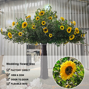 Albero di girasole foglia verde albero dei desideri personalizzato in fabbrica - Product Image 3