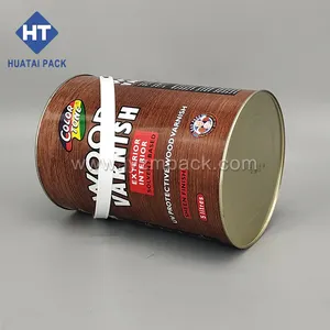 High Quality Wholesale Empty Paint Tin Can With Lid On Sales