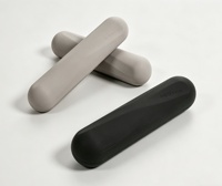 Ensemble d'haltères en silicone personnalisés, poids souples pour les mains, barre d'exercice de gym, équipement d'entraînement à domicile