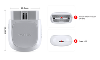 Autel MaxiAP AP200 Diagnósticos de sistemas completos SDK Herramienta de diagnóstico automático Lector de código Universal Inalámbrico OBD2 Escáner de coche