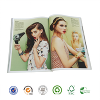 Mode Dames Adulte Sexy Magazine En Gros Petit Vêtements Catalogue Impression Écologique Carton Kraft Papier Impression Offset