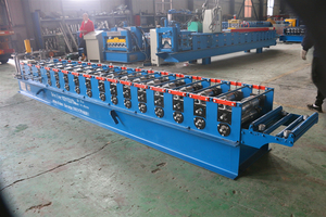 Màn trập cửa Panel Roll Forming Machine với đấm Báo Chí - Product Image 2
