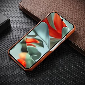 Funda Trasera de Cuero Cosida Retro de <span class=keywords><strong>Doble</strong></span> Color de Lujo para Google Pixel 11 10 9 Pro XL 11 10 9 8 Pro 8a, Funda Protectora Antigolpes para Negocios - Product Image 6