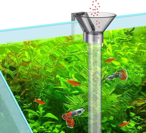 2025 Nieuwe Transparante <span class=keywords><strong>Aquarium</strong></span> Voedingsbuis Verstelbare Vis Garnalen Feeder Ring Voor Zoetwater Zoutwater Tank Planten - Product Image 3