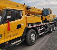2018 ans cabine 25 tonnes camion grue QY25K5A bon état machines de Construction d'occasion tableau de charge noyau de moteur focalisé