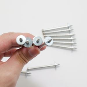 Poudre de goupille d'entraînement Red Hit NK32 personnalisée OEM actionnée avec des clous de tir de rondelle en métal pour le béton 100 pack - Product Image 5