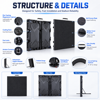 Mur vidéo LED extérieur P10 de haute qualité pour périmètre de stade, étanche IP65, avec protection par masque souple, pour centre commercial et ascenseur, garantie 5 ans
