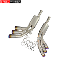 Système d'échappement Catback à soupapes en titane léger SPEEDWINNER pour Mercedes-Benz G63 AMG W464 2018+ Pièces de tuning améliorées