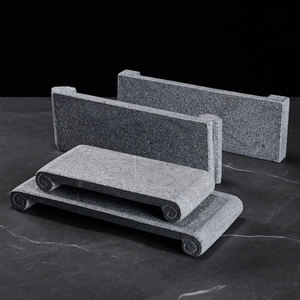 Stone Tea Tray Flat Heat Resistant Kung Fu Tea Set Retro Style New Chinese Design - Product Image 4