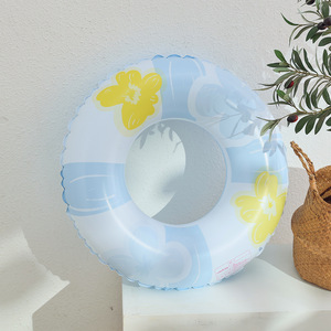 Flotador Inflable de PVC con Diseño de Flor Colorida y Moderna para Adultos, para Uso en Parques Acuáticos - Product Image 4
