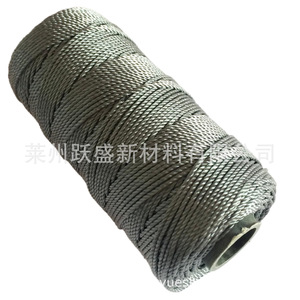 El fabricante suministra hilo de nailon multifilamento azul grisáceo, hilo de nailon para redes de pesca, y línea de nailon 210D. - Product Image 2