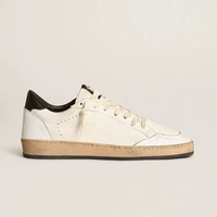 Sneakers unisexes tendance de haute qualité en cuir véritable blanc, à lacets, augmentant la taille, antidérapantes, pour l'hiver, l'été et l'automne