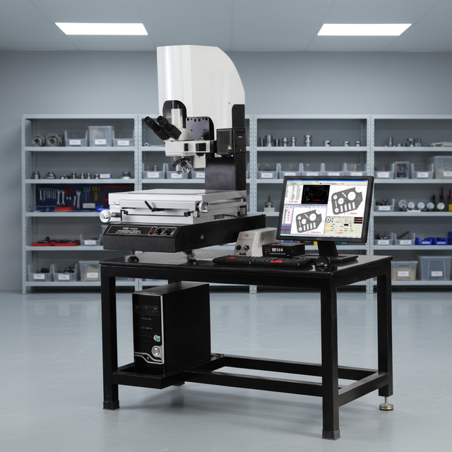 High-Magnification Video Measuring Microscope Designed for Micron-Level Industries