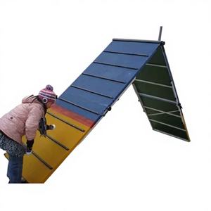 9 फीट आउटडोर पेशेवर कुत्ते चपलता A-FRAME प्रशिक्षण और प्रतियोगिता के लिए रैंप - Product Image 5