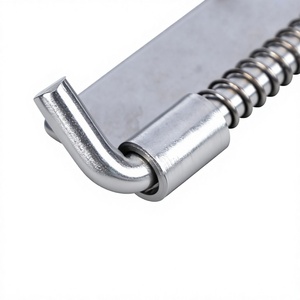 Cierre de palanca de acero industrial de alta calidad con resorte, para remolques, accesorio para puertas, zincado, resistente y fácil de instalar. - Product Image 4