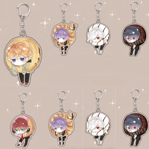 Llaveros de Anime DIABOLIK LOVERS Sakamaki Ayato Laito Shu Reiji Azusa <span class=keywords><strong>Mukami</strong></span> <span class=keywords><strong>Ruki</strong></span> Versión Navideña Llavero de Acrílico con Dibujos Animados - Product Image 2