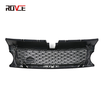 ROVCE offre spéciale calandre de pare-chocs avant et couvercle de ventilation latérale noir argent argent pour Land Rover Range Rover Sport L320 2010-2013